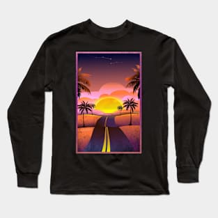 California Sunset Long Sleeve T-Shirt